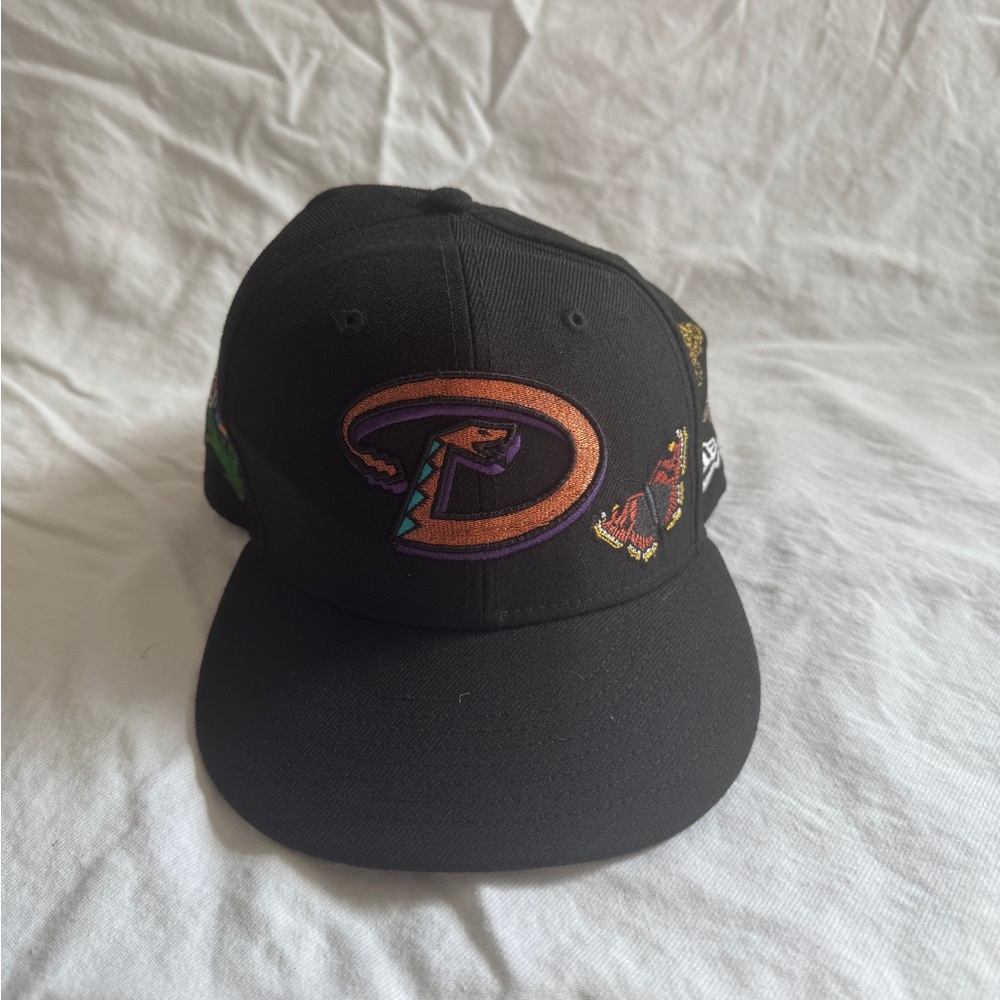 AZ Diamondbacks and butterflies hat